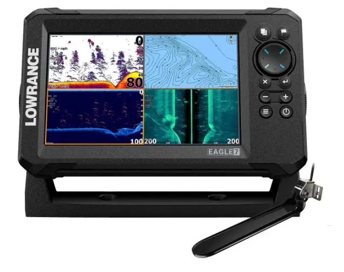 Эхолот Lowrance Eagle 7 с датчиком TripleShot HD ROW - фото