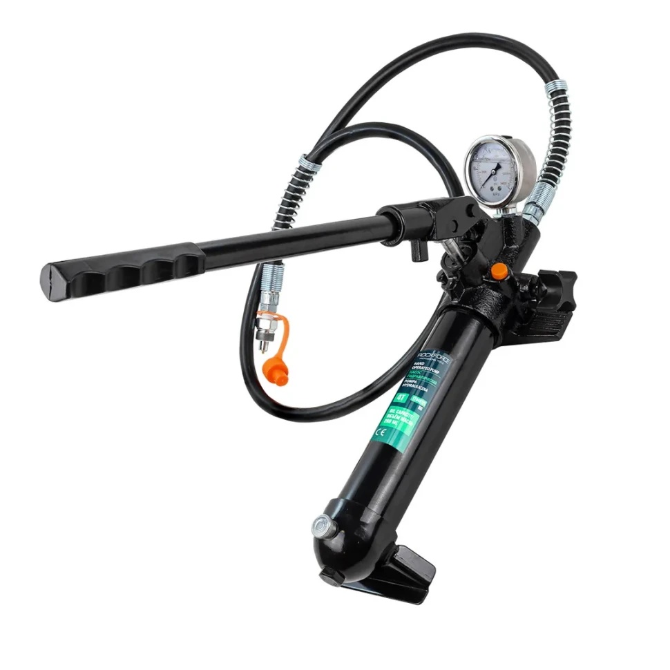 Насос гидравлический ручной, 4т (объем масла 280мл) RockFORCE RF-T70401B1 BIG - фото