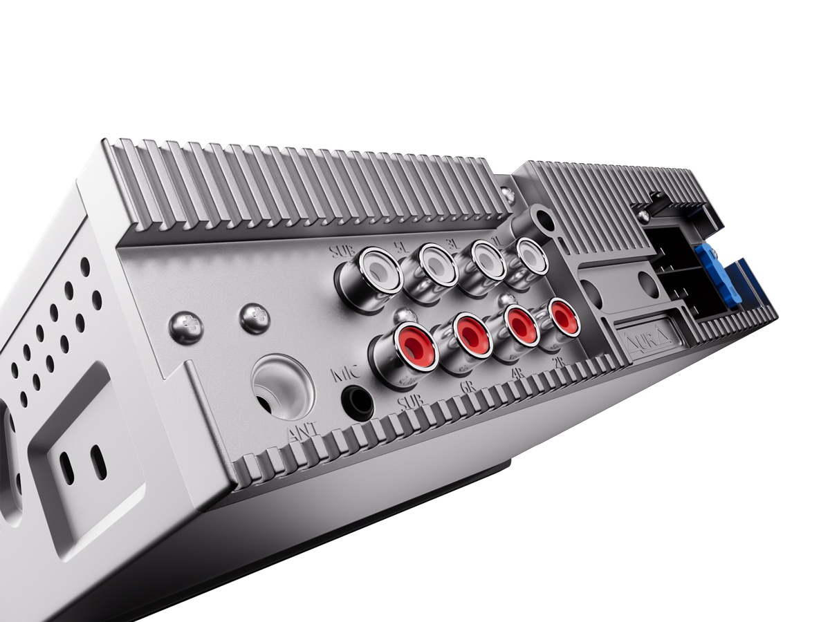 Автомобильный USB/Bluetooth процессорный ресивер AURA STORM-866DSP - фото6