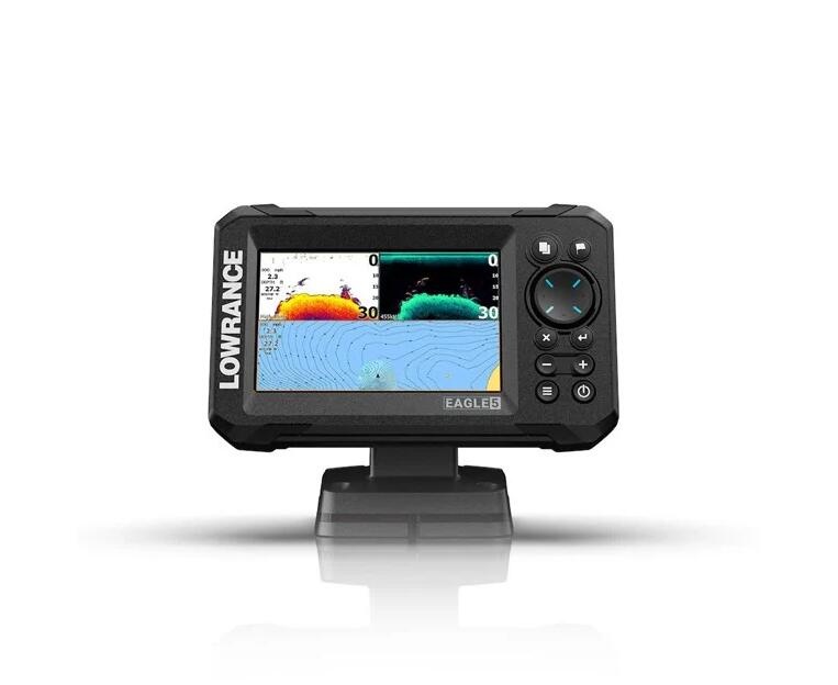 Эхолот Lowrance Eagle 5 с датчиком SplitShot HD ROW - фото