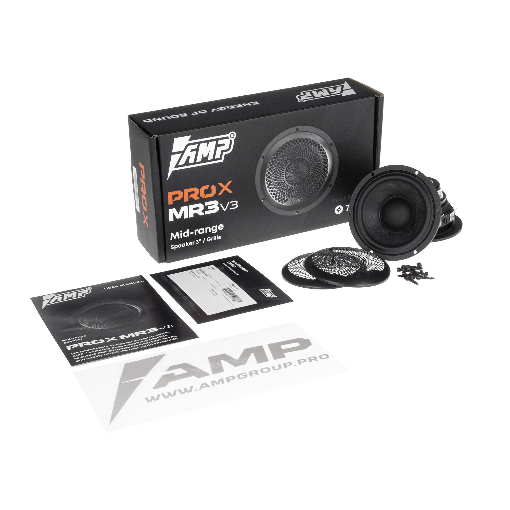 Среднечастотная акустическая система AMP PRO X MR3 V3 - фото6
