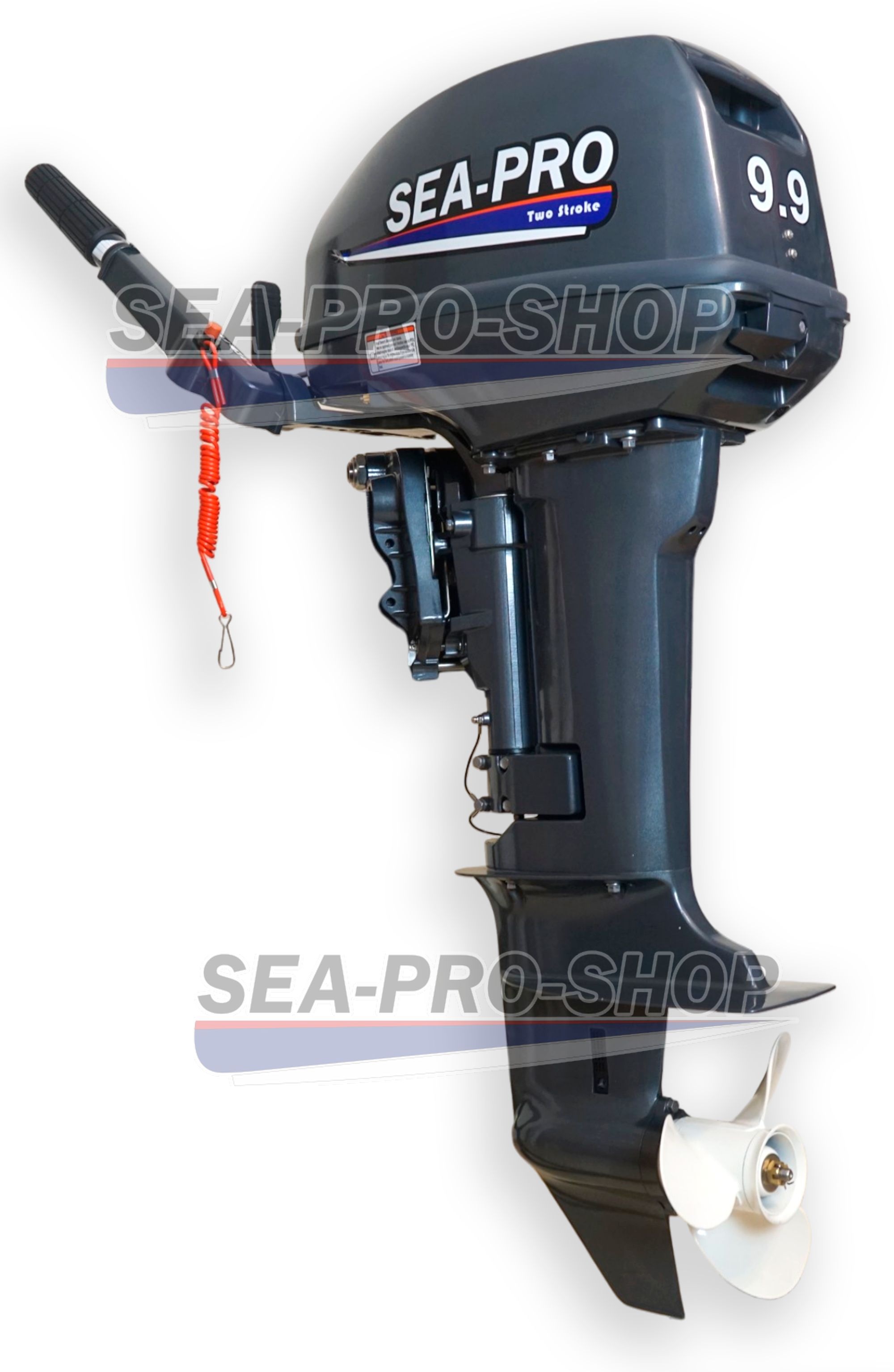 Лодочный двухтактный мотор SEA-PRO OTH 9.9 S (15 л.с.)  - фото3