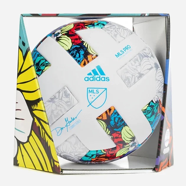 Мяч футбольный 5-го размера Adidas MLS Pro H57824 - фото