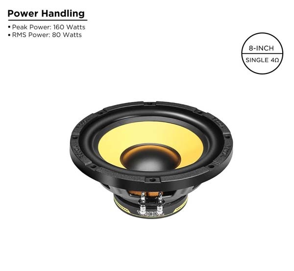 Автомобильный сабвуферный динамик RECOIL LW8S4 - фото3