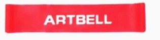 Эспандер-петля ARTBELL TP1522-0,9, 25x5x0,9 см, 11 кг, красный  - фото