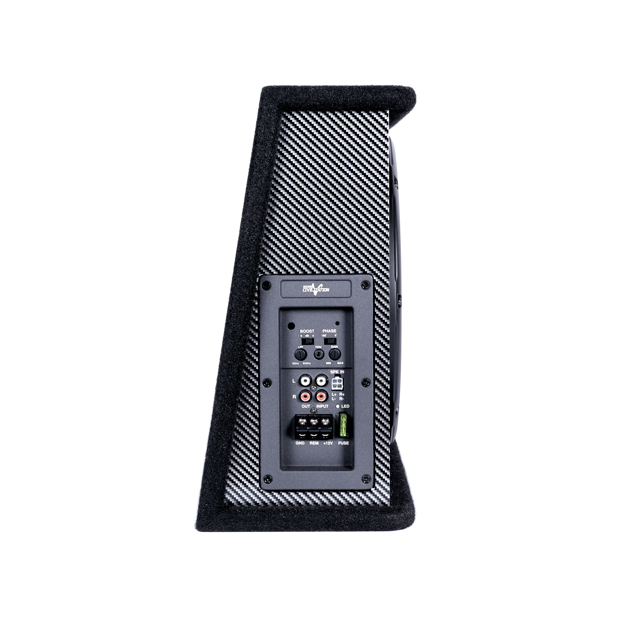 Автомобильный сабвуферный динамик KICX Q300BPA Sound Civilizachion - фото5