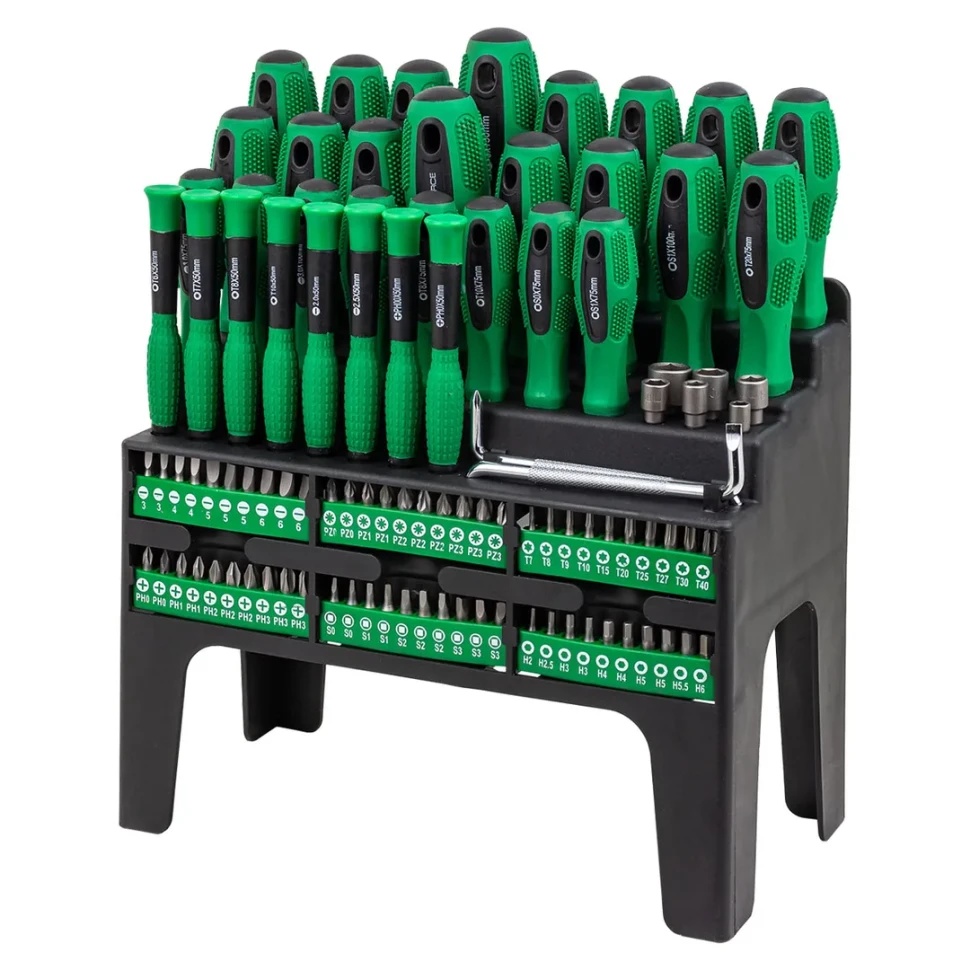 Набор отверток и бит 100 пр. RockFORCE RF-10100 - фото3