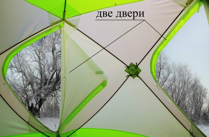 Зимняя палатка ЛОТОС Куб 3 Классик С9 - фото4