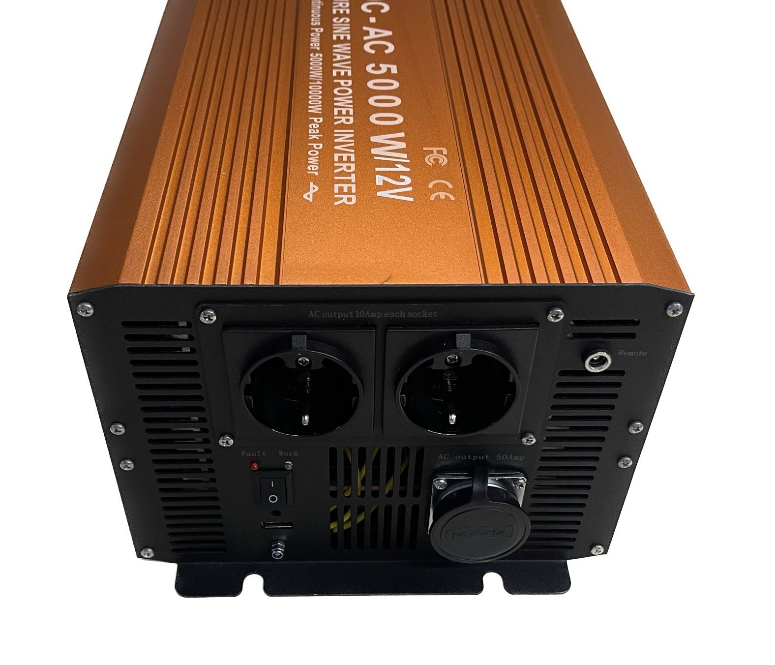 Автомобильный инвертор Geofox P 5000W/12v - фото2