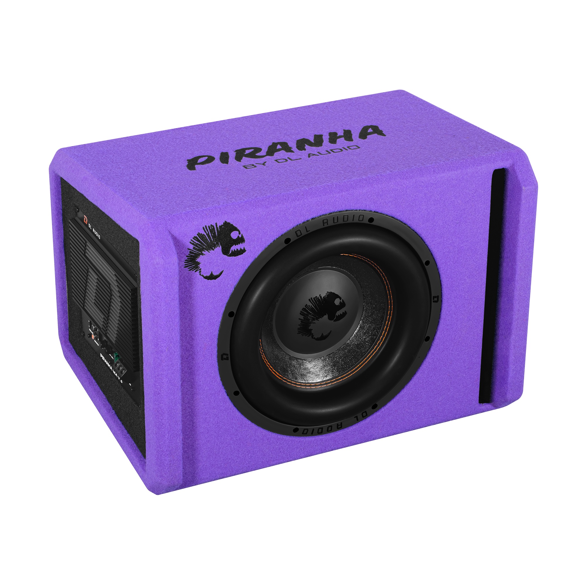 Сабвуфер автомобильный DL Audio Piranha 12A V3 PURPLE - фото