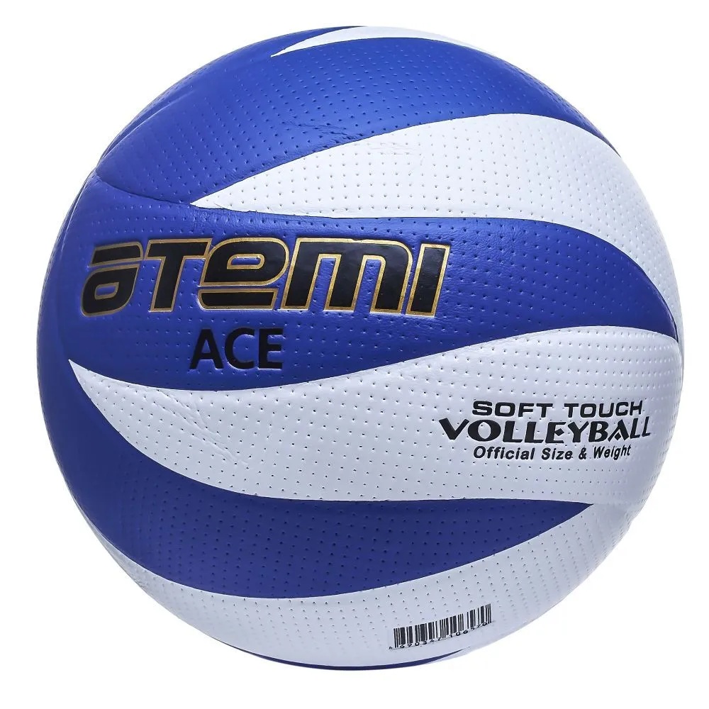 Мяч волейбольный Atemi ACE (белый/синий), PVC (AACVBL-5-WB) - фото3