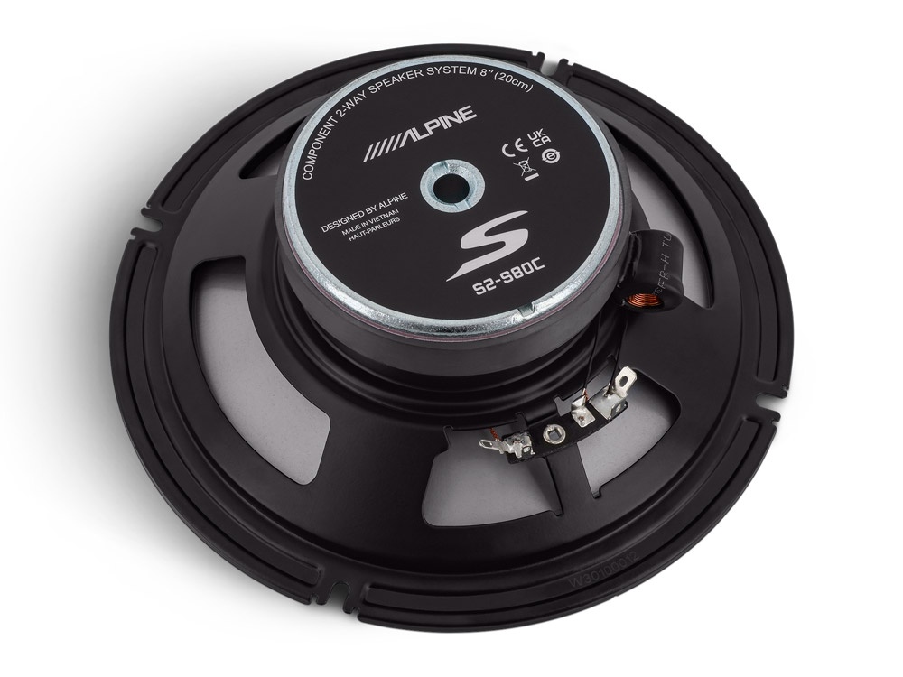Компонентная двухполосная акустическая система ALPINE S2-S80C - фото4
