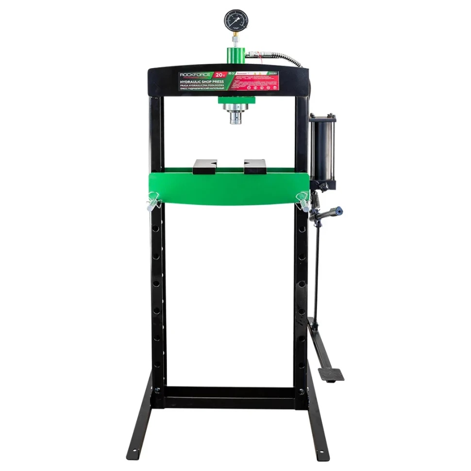 Пресс гидравлический напольный 20т RockFORCE RF-20030 - фото