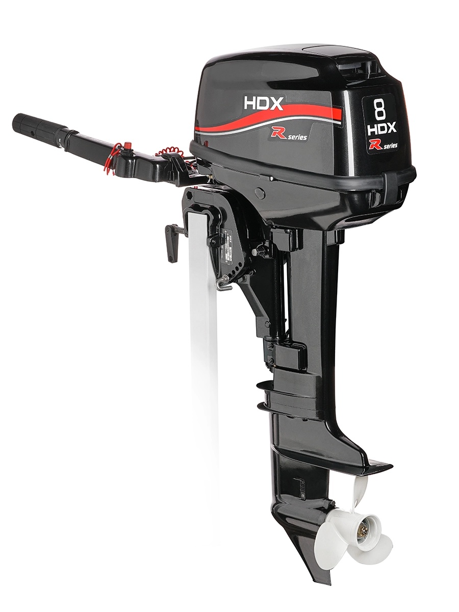 Лодочный двухтактный мотор HDX T 8 BMS R-Series - фото