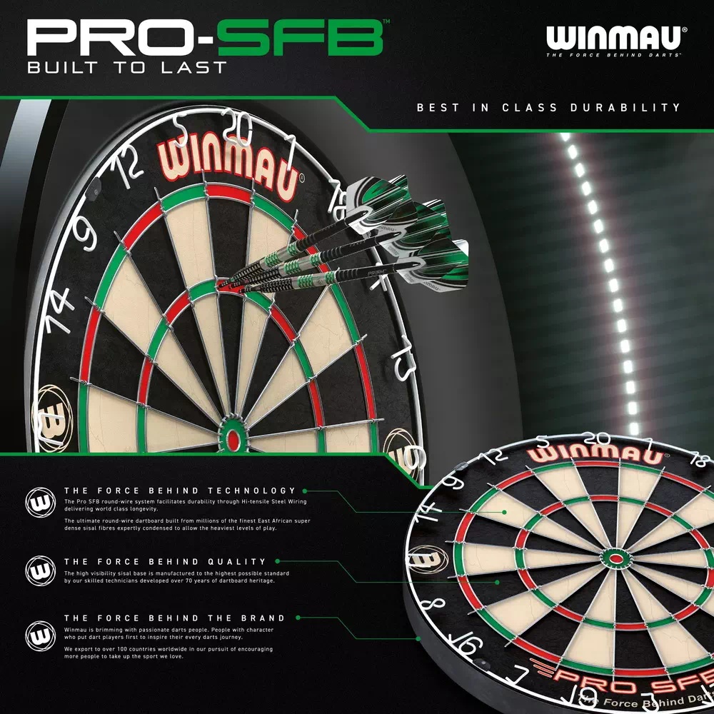 Мишень для дартса Winmau Pro SFB - фото5