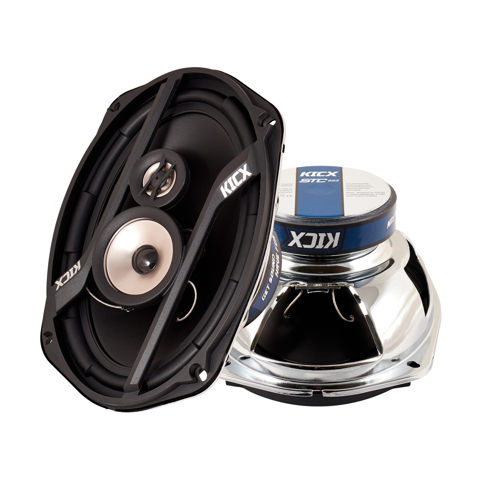 Коаксиальная акустическая система KICX STC-693 - фото