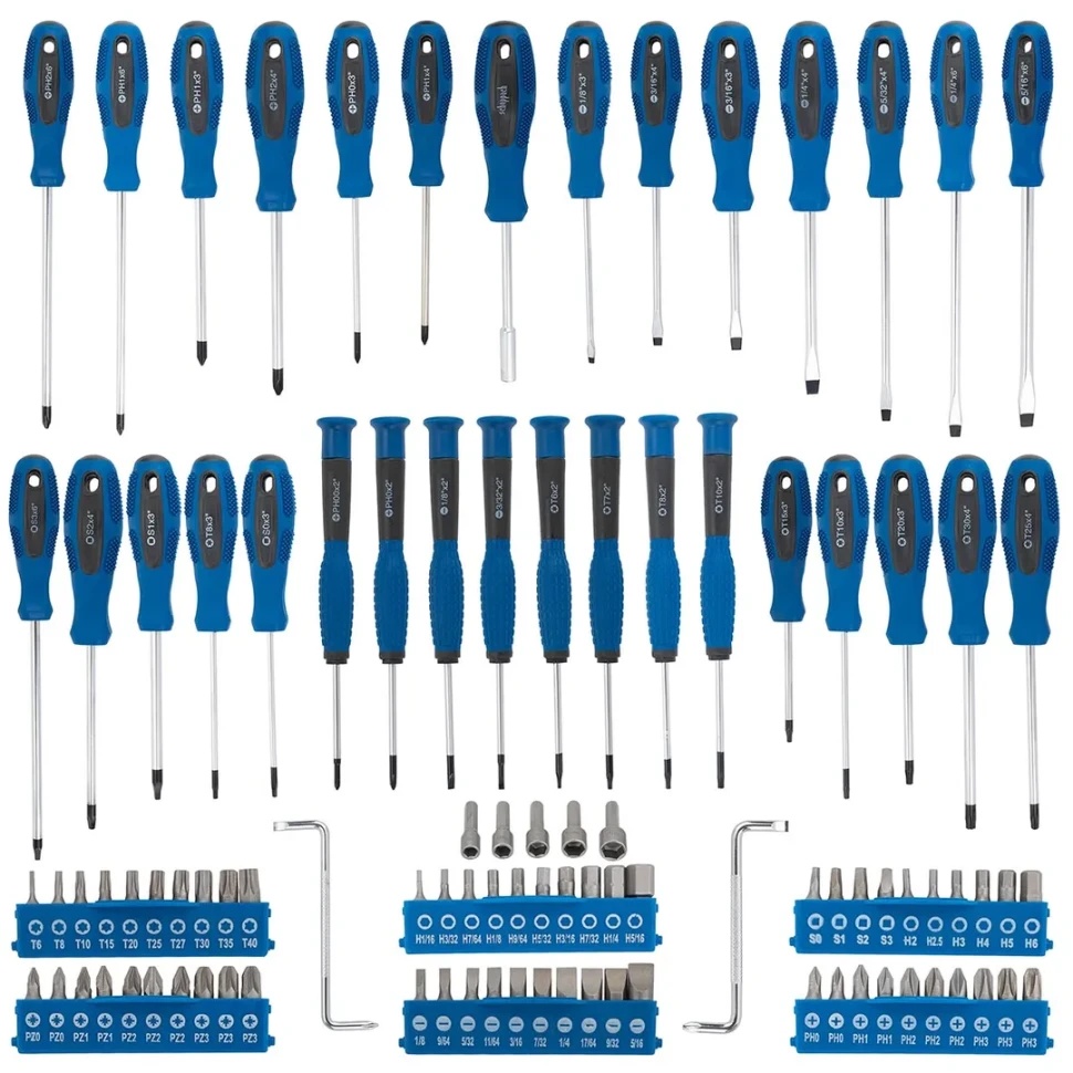 Набор отверток и бит 100пр. 1/4'' Scheppach Sch-10100 - фото2