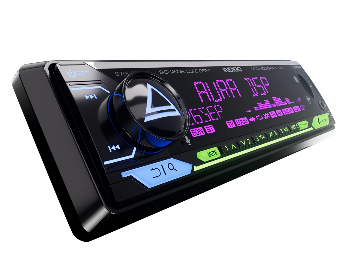 Автомобильный USB/Bluetooth ресивер INDIGO-879DSP MkII Hi-POWER - фото