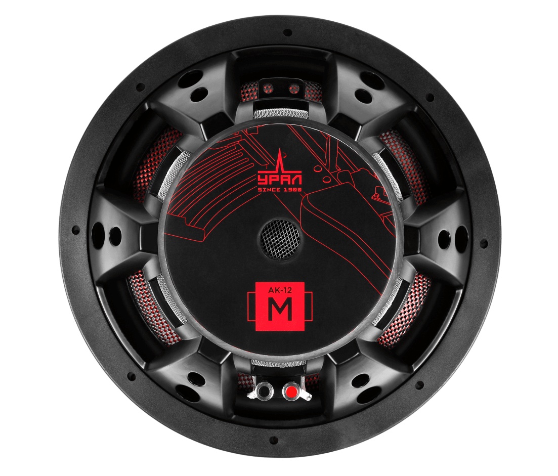 Автомобильный сабвуферный динамик УРАЛ АК-12 М - фото3