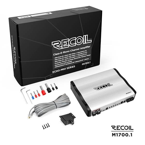 Автомобильный усилитель RECOIL M1700.1 - фото5