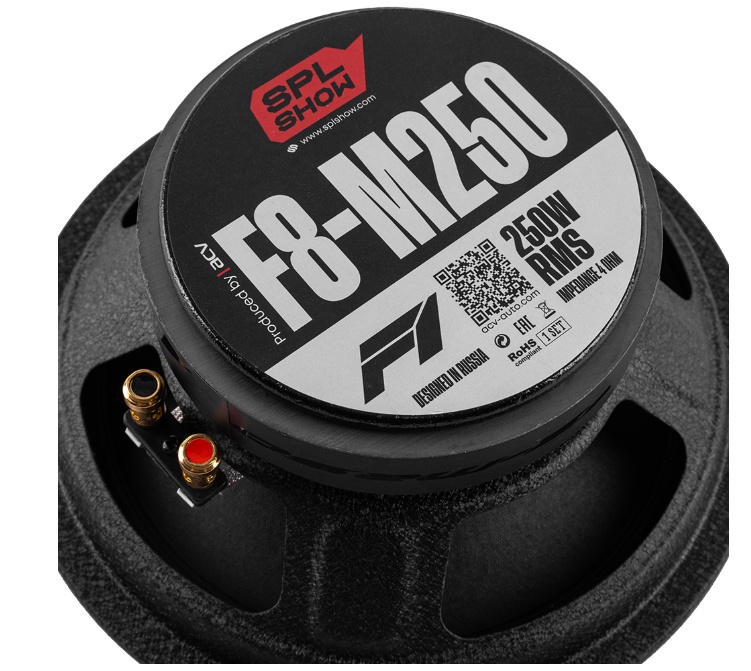 Среднечастотная акустическая система ACV SPL SHOW F1 F8-M250 - фото5