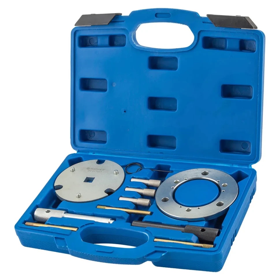 Набор фиксаторов для обслуживания двигателей Ford (2.0, 2.2, 2.4 TDDI/TDCI) Forsage F-911G6D - фото