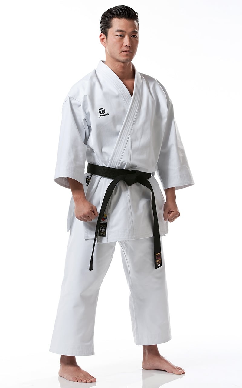 Кимоно каратэ для ката Tokaido Kata Master WKF 12 унций, ATKM (165-185), 100% хлопок - фото5, картинка5 Кимоно каратэ для ката Tokaido Kata Master WKF 12 унций, ATKM (165-185), 100% хлопок - фото5