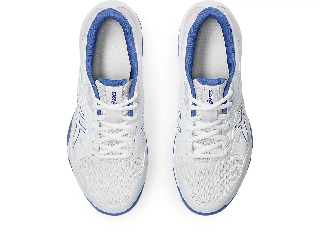 Волейбольные кроссовки женские Asics Gel-Rocket 11 (1072A093-102), бело-розовые - фото3