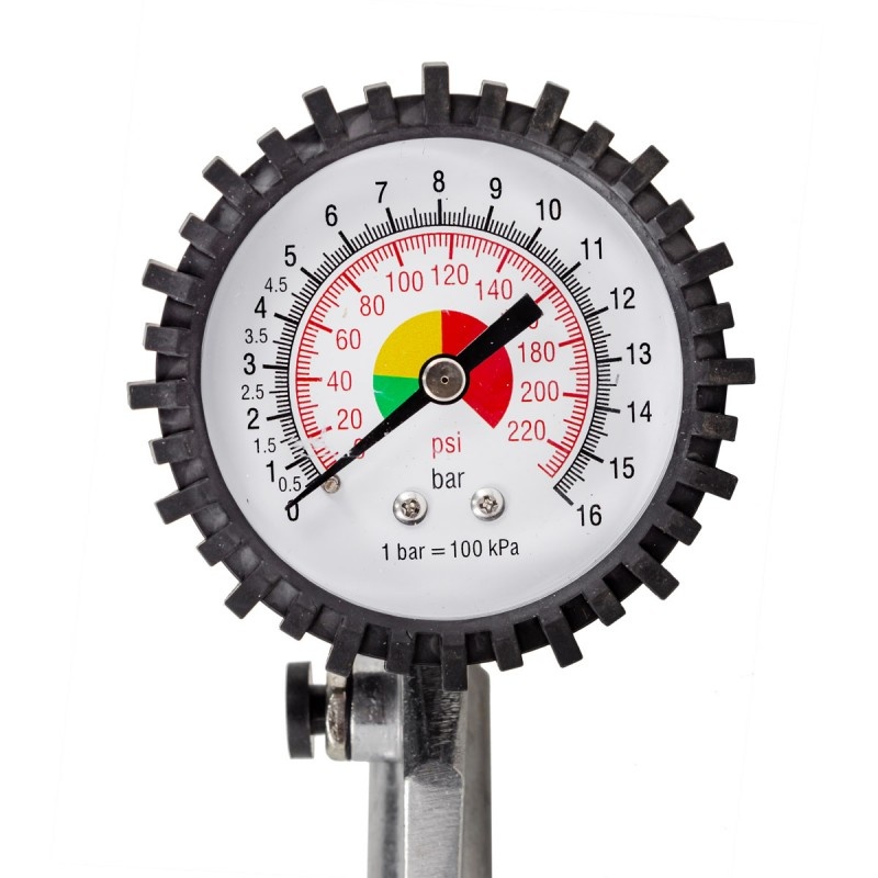 Пистолет для подкачки шин с манометром(0-16bar), на блистере Forsage F-2370 - фото3