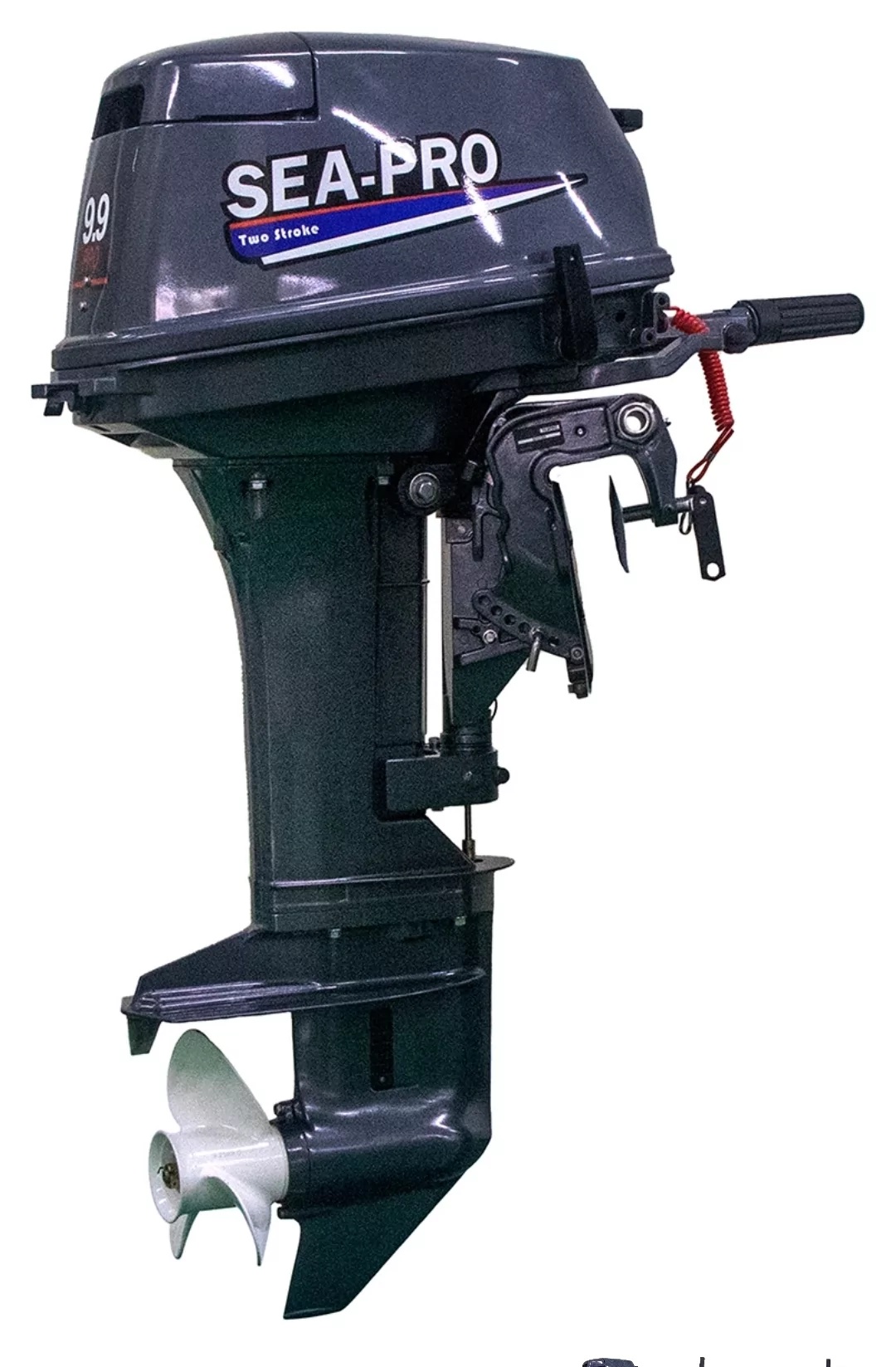 Лодочный двухтактный мотор SEA-PRO Т9.9S PRO (18 л.с.) - фото