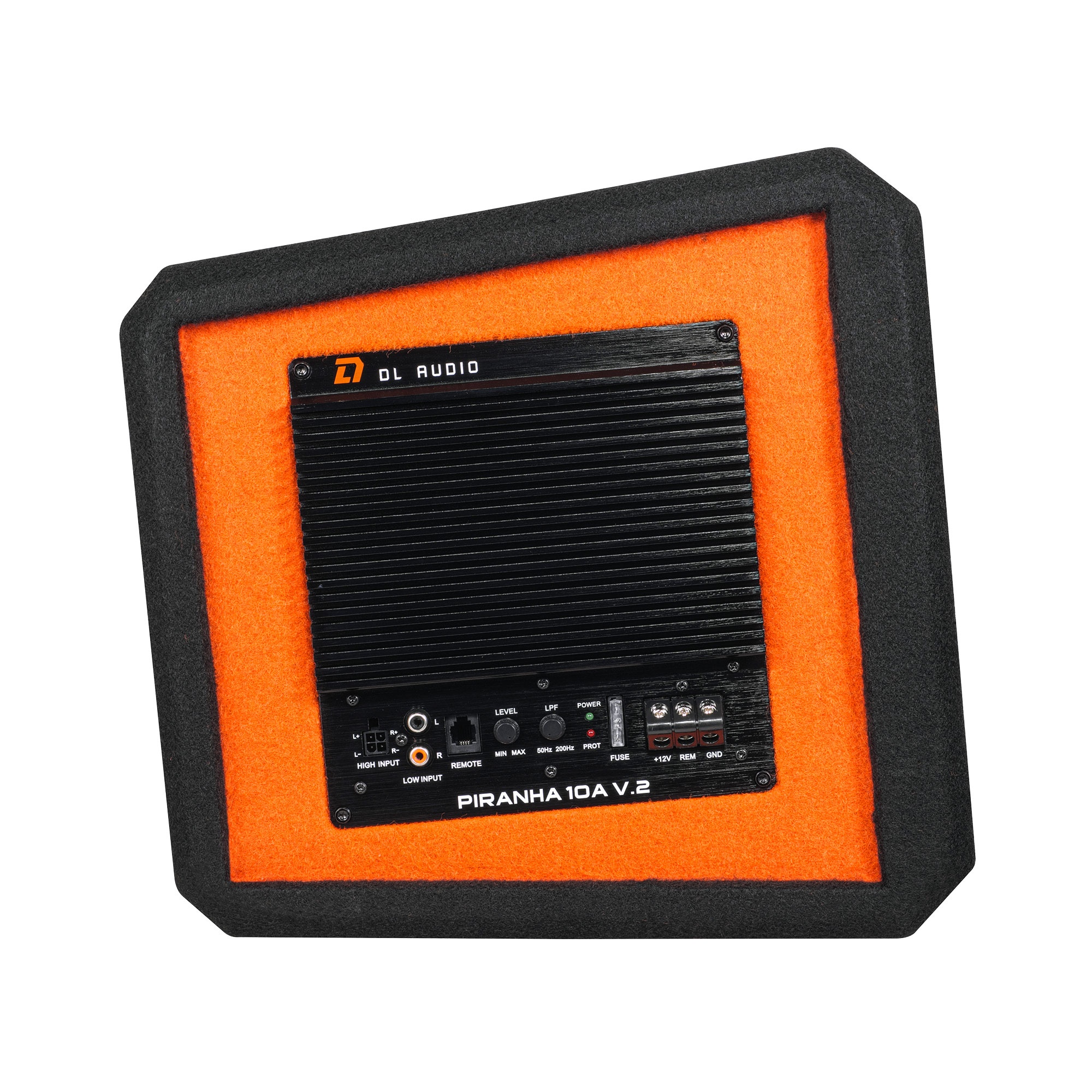 Сабвуфер автомобильный DL Audio Piranha 10A V2 BLACK - фото4
