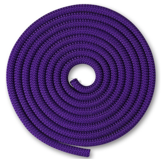 Скакалка гимнастическая INDIGO 3м, фиолетовый SM-123-3-PU - фото