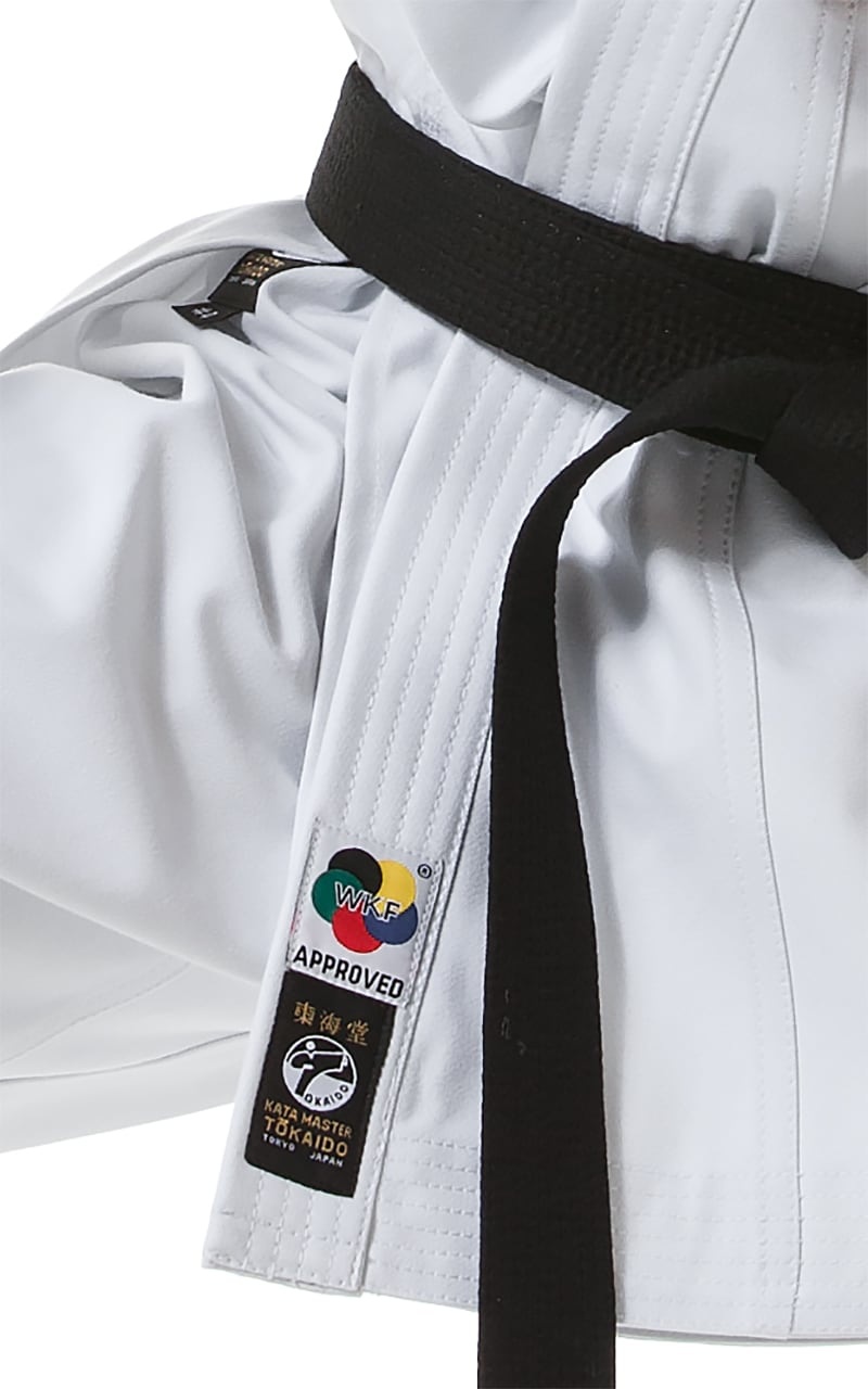 Кимоно каратэ для ката Tokaido Kata Master WKF 12 унций, ATKM (165-185), 100% хлопок - фото4, картинка4 Кимоно каратэ для ката Tokaido Kata Master WKF 12 унций, ATKM (165-185), 100% хлопок - фото4