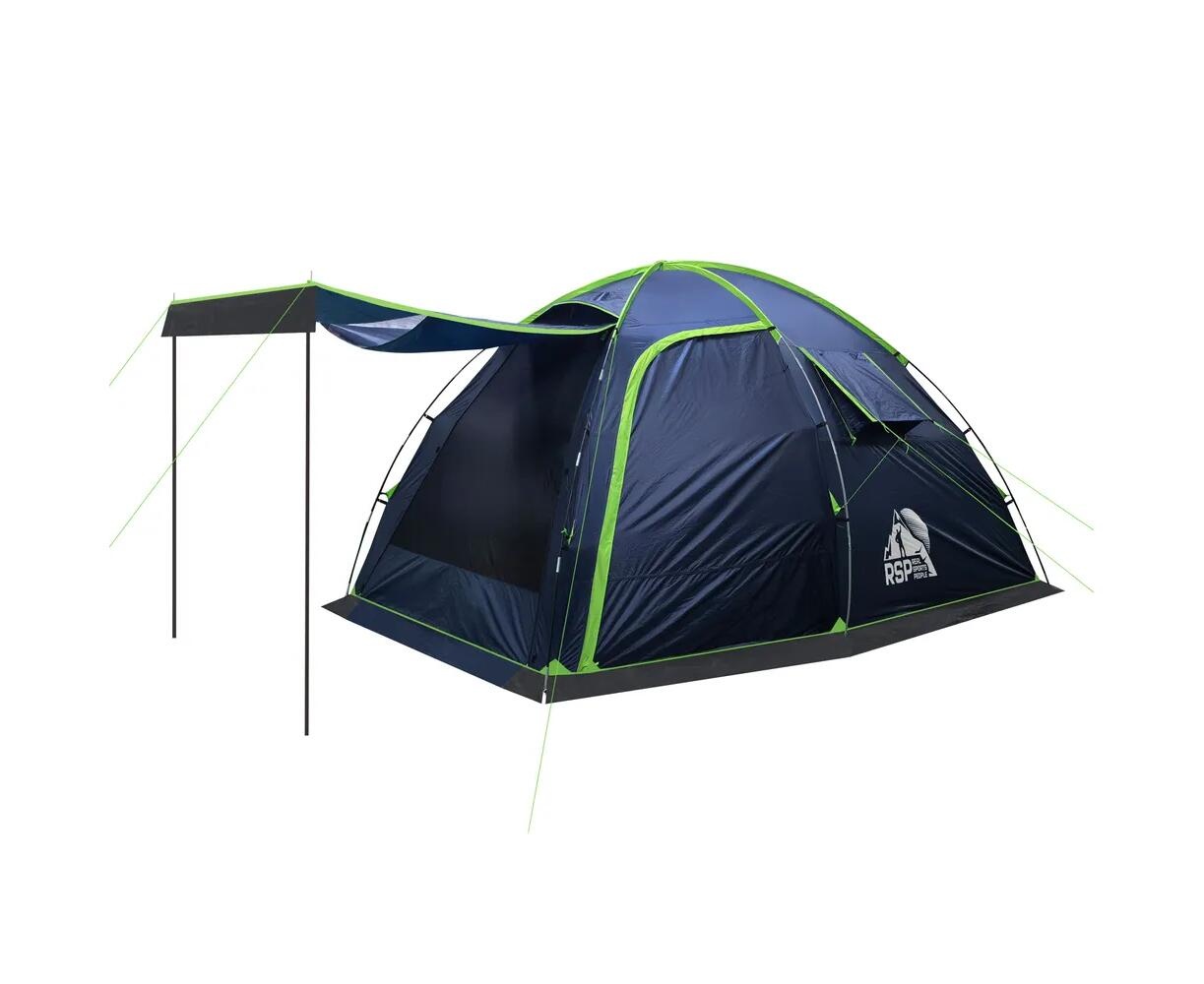 Туристическая палатка RSP Sharl 4 (синяя) - фото