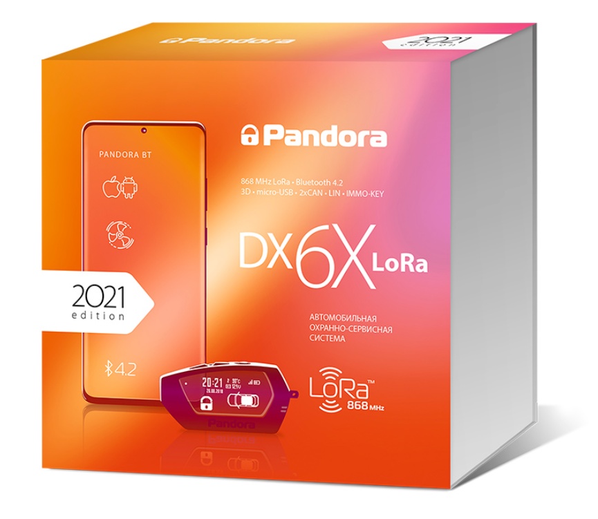 Автосигнализация Pandora DX-6x LoRa - фото