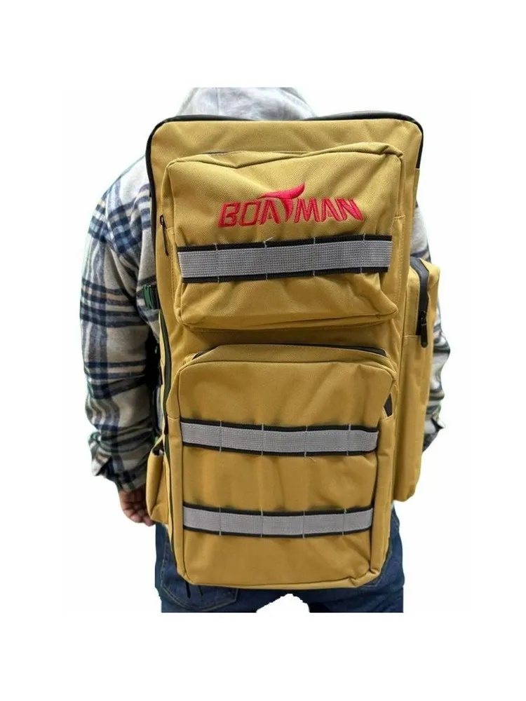 Рюкзак для прикормочного кораблика Boatman Actor/Actor Plus желтый - фото