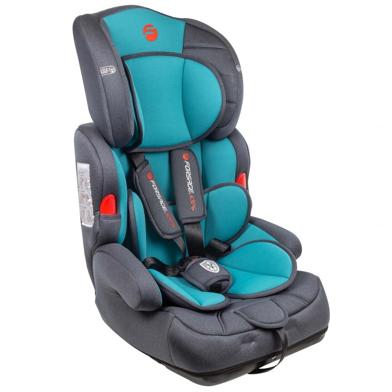 Кресло детское 9-36кг FORSAGE kids BAB001 Turquoise - фото4