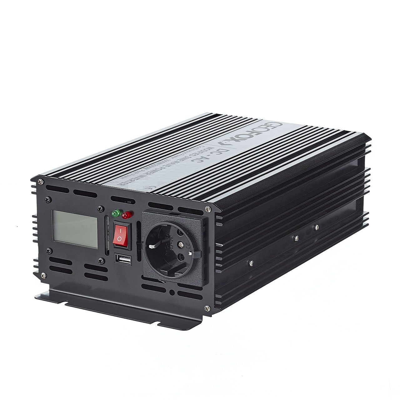 Автомобильный инвертор Geofox MD 1500W/12v - фото