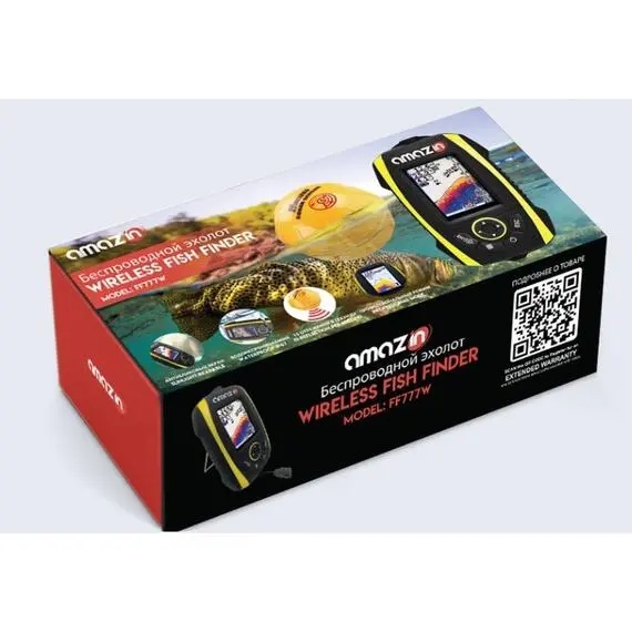 Беспроводной эхолот AMAZIN FishFinder FF777W - фото4