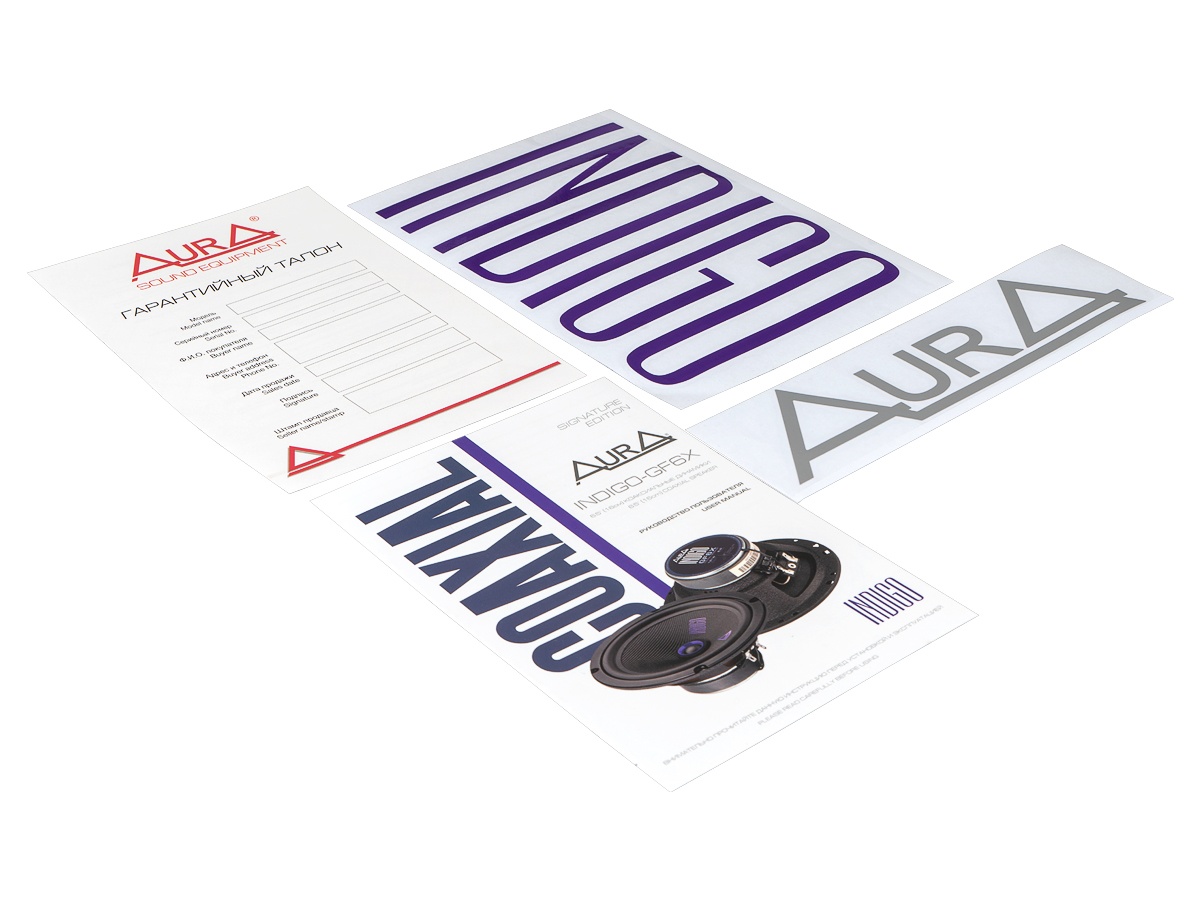 Коаксиальная акустическая система AURA INDIGO-GF6X - фото6