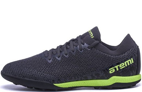 Бутсы многошиповые Atemi SBA-003 TURF JUNIOR, серый/ярко-салатовый (36-39) (SBA-003TJ-TF-GRG) - фото4