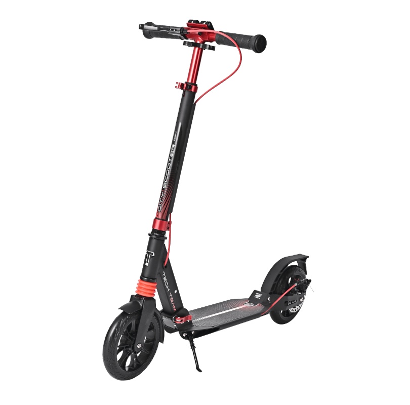 Самокат TechTeam City Scooter Disk Brake 2022 Red - фото