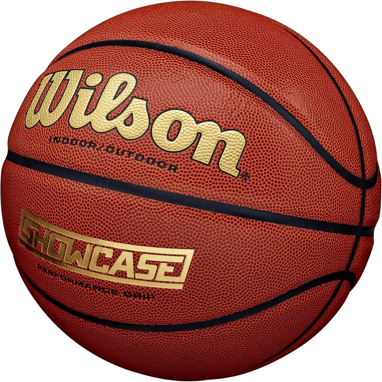 Мяч баскетбольный 7-го размера Wilson Showcase Performance grip - фото3