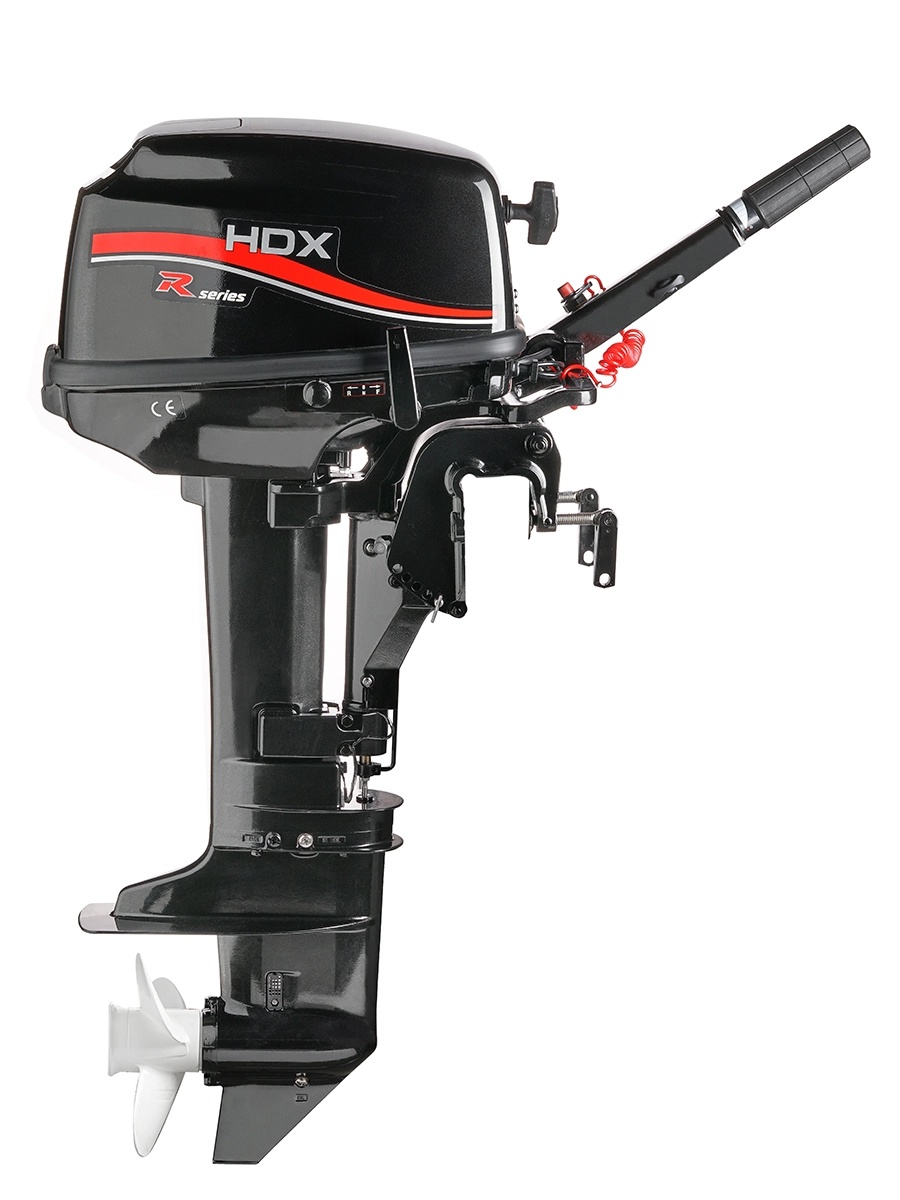 Лодочный двухтактный мотор HDX T 9,8 BMS R-Series - фото2