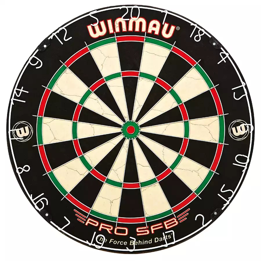 Набор для дартса Winmau Pro SFB (сизалевая мишень+ 6 дротиков) - фото2