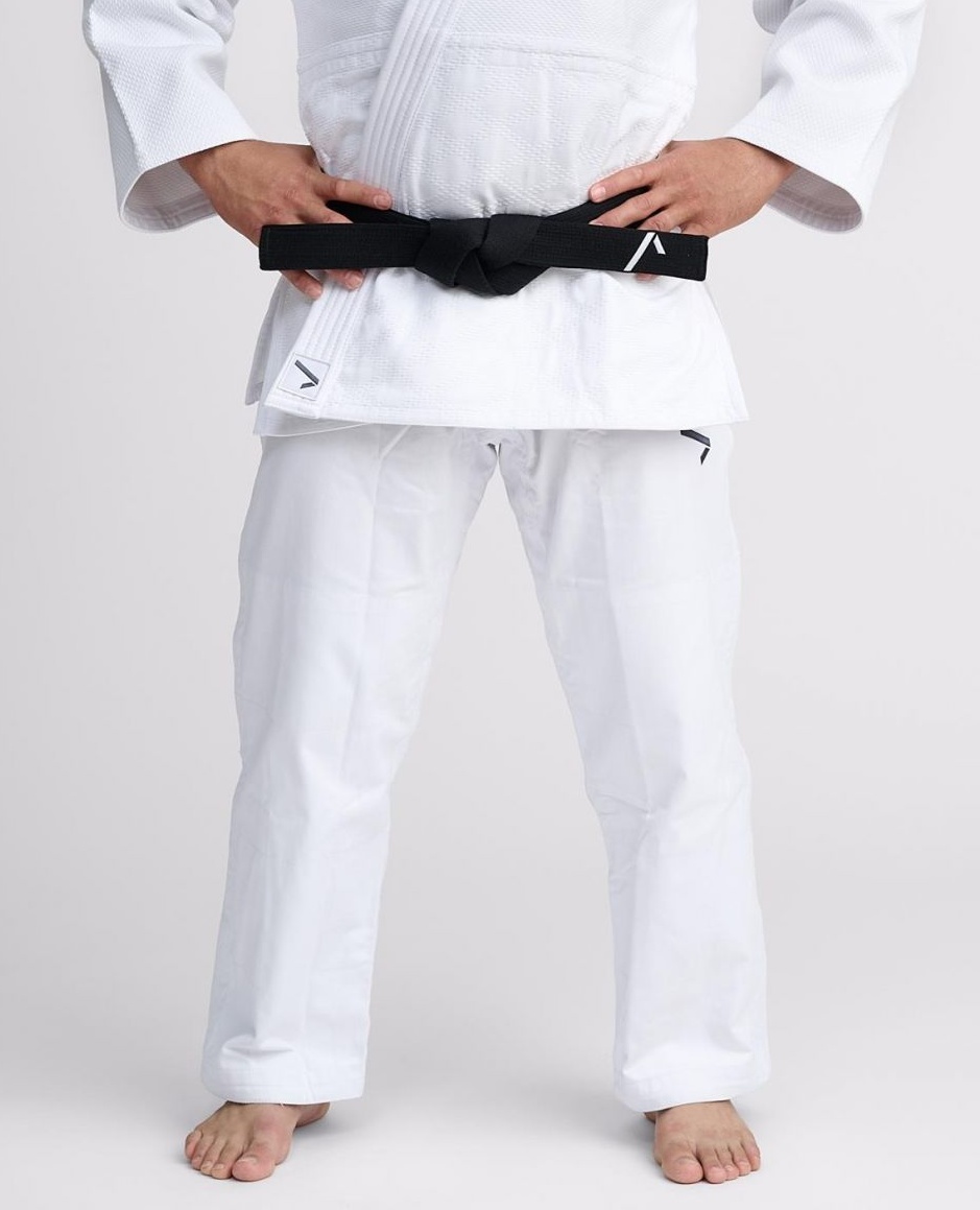 Брюки дзюдо IPPON GEAR Judo Pant JP286W, белый, 165-175 - фото