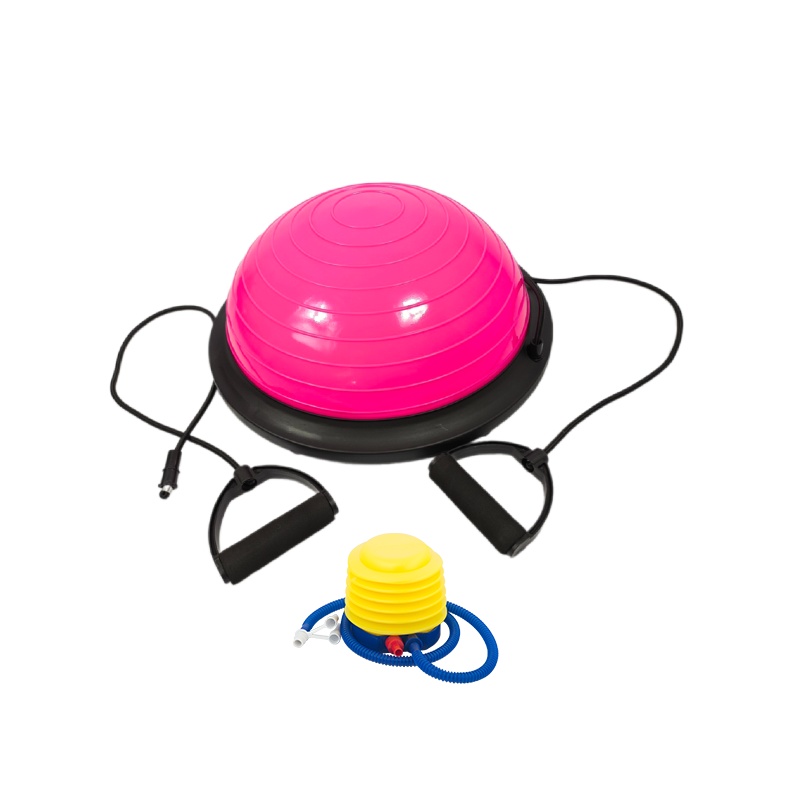 Балансировочная платформа AMETIST BOSU ball 45 см - фото4