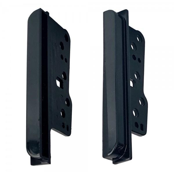 CARAV 11-910 - 2-DIN переходная рамка TOYOTA универсальная / 200x100mm -> 178x100mm (блест.черная) - фото