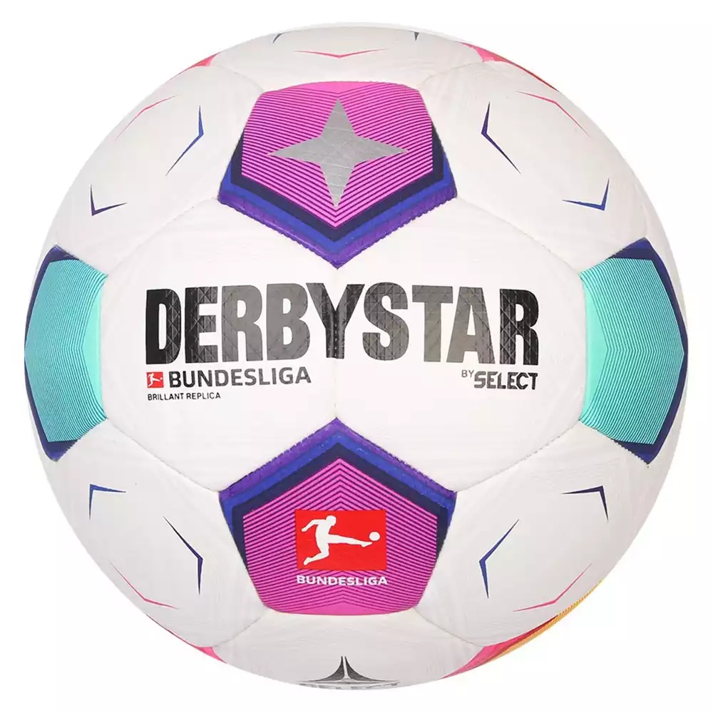 Мяч футбольный 5-го размера Select Derbystar Bundesliga 23-24 Brilliant Replica - фото