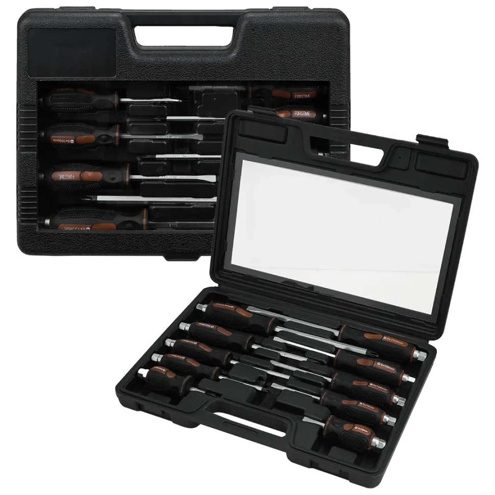 Отвертки, набор 10пр. FORSTIME FT-7010M - фото2